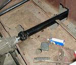 Driveshaft is done and in.
