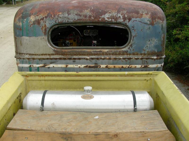 Work keeps happening, albeit a little slower because Brian's building cars by day now too at Hellbound Hotrods.