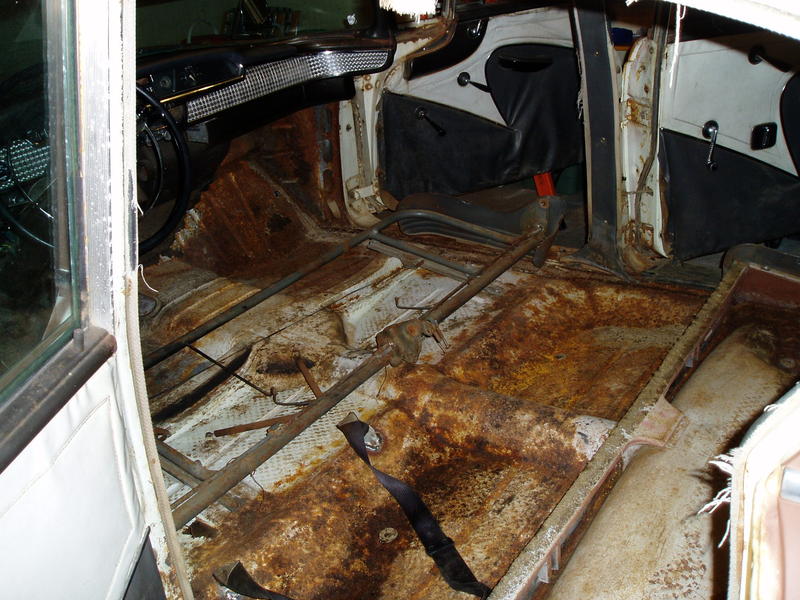 Closer view of interior without seats.