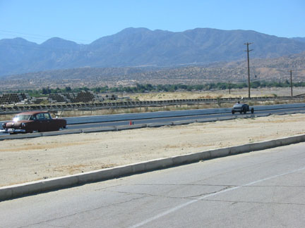 Woo-Hoo! On my way to a 1/4 mile time of 22.68 at the Antique Nats.