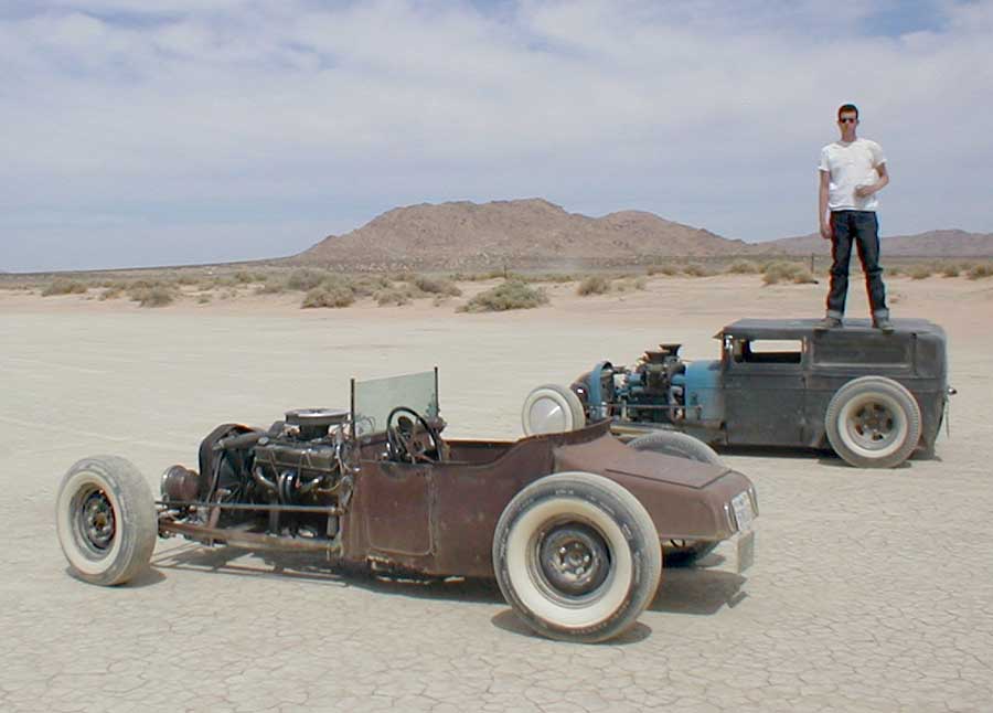 El Mirage, May 2004. Livin' the dream.