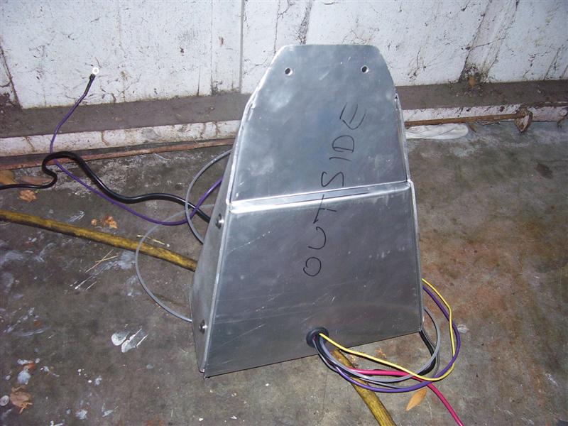 Bottom of dash to keep out dirt & salt.