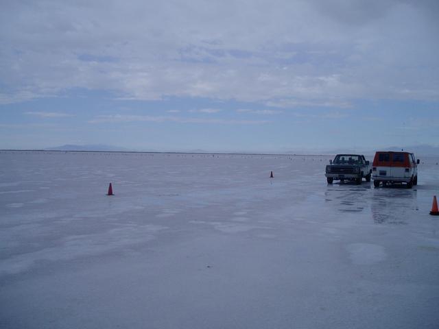 Soggy course, Tuesday morning