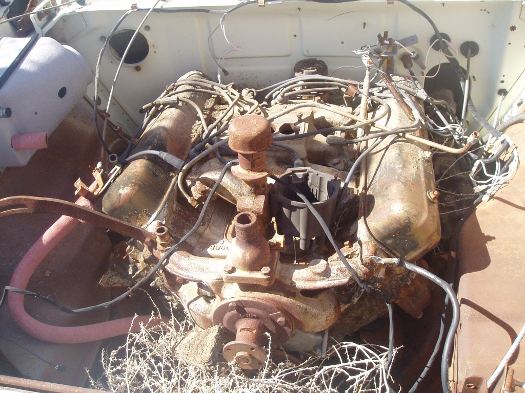 Mid-50's Studebaker V8. I'm tempted.