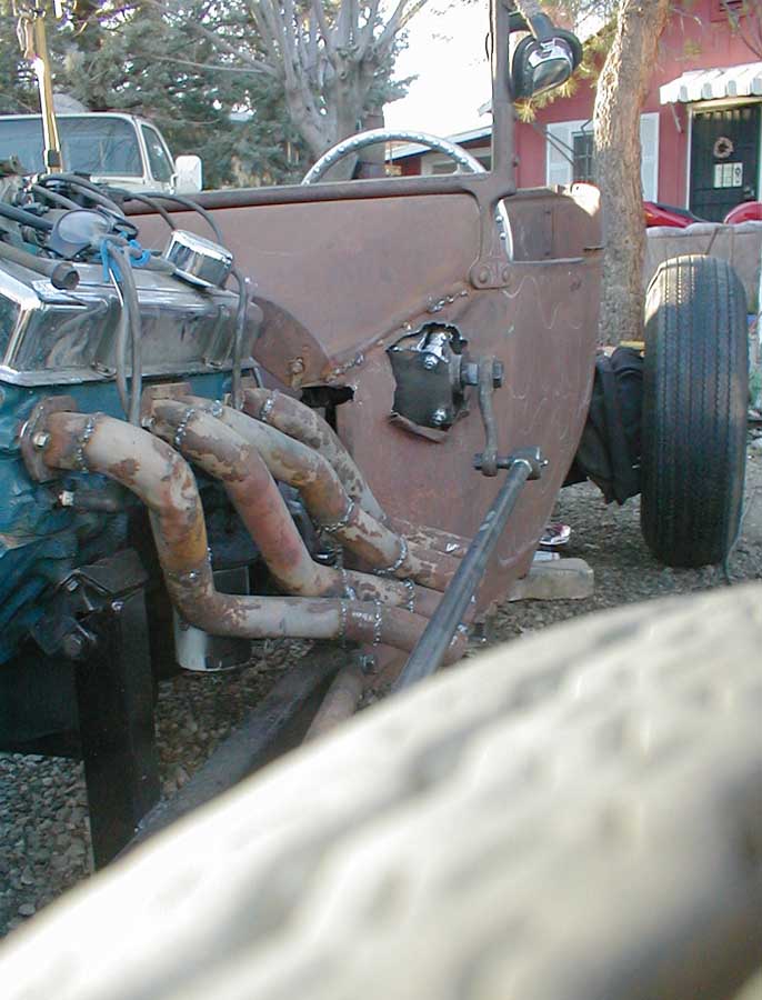 This is just gonna have to be a little ugly for a while. Brian will likely clean up the jagged edges and make a pretty cover for