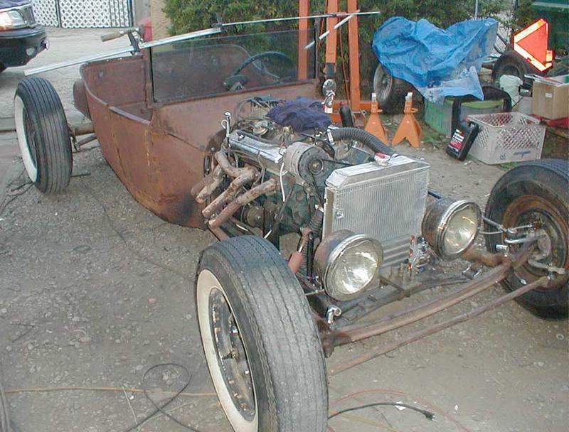Windshield in and body reinforced to keep from tearing it apart when the wind starts beating upon this new sail.