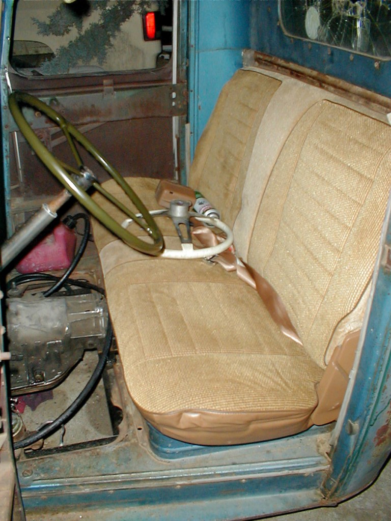 Seat is installed.