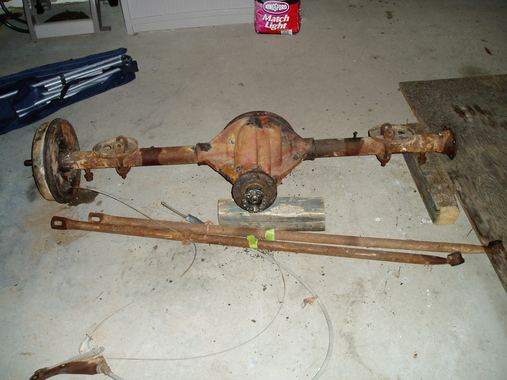 What was left of the read end at the end of the night.