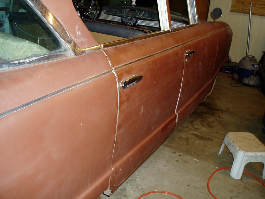 3-14-2007. The door is fixed. The alignment needs a little adjustment but that can wait untill after VLV.