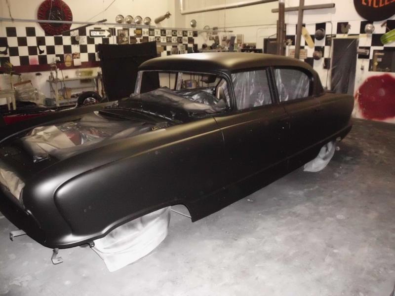 Left side after paint