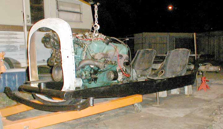 Motor fit and stance check.