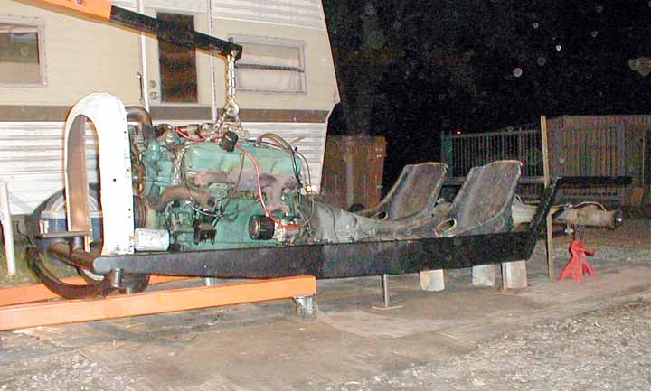 It's gonna be fun watching the driveshaft spin near my elbow while I drive.