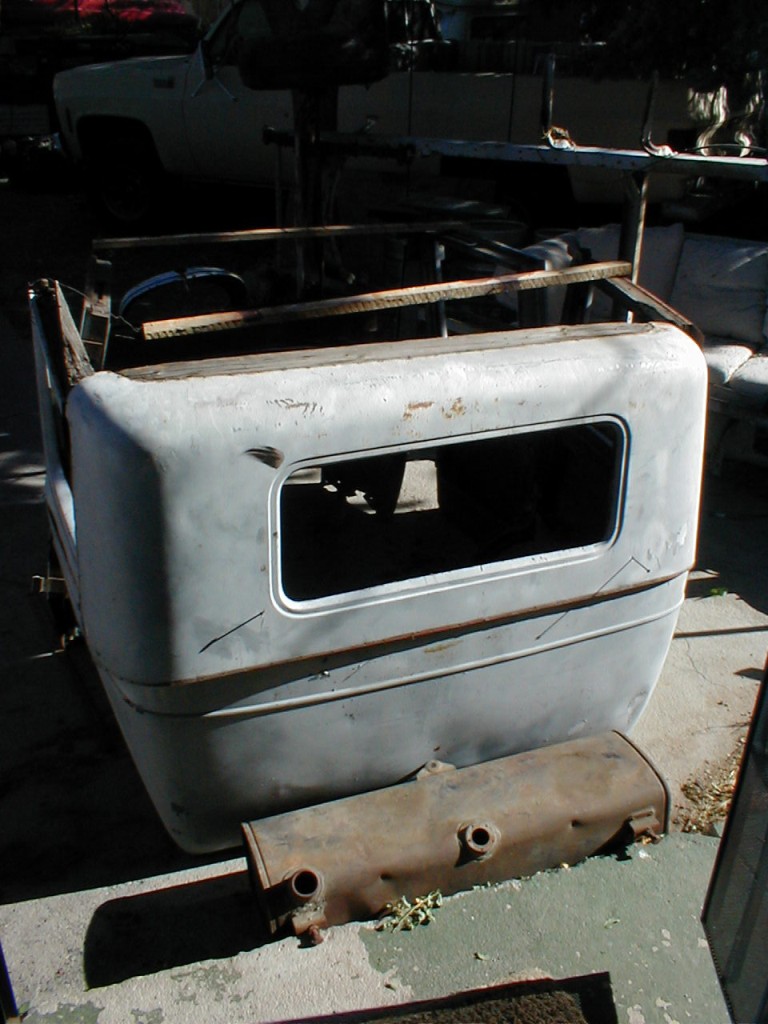 Where's the fuel tank gonna go?