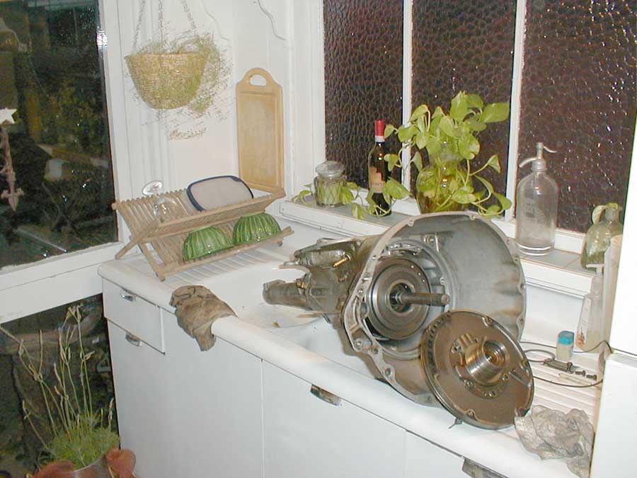 V's been doing a great job making her kitchen 'home'...