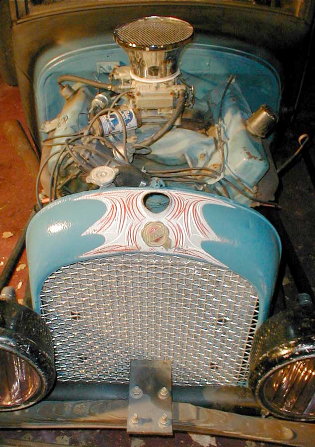 Plus the help of Brian, who did all the blue and masked off my pinstriping.