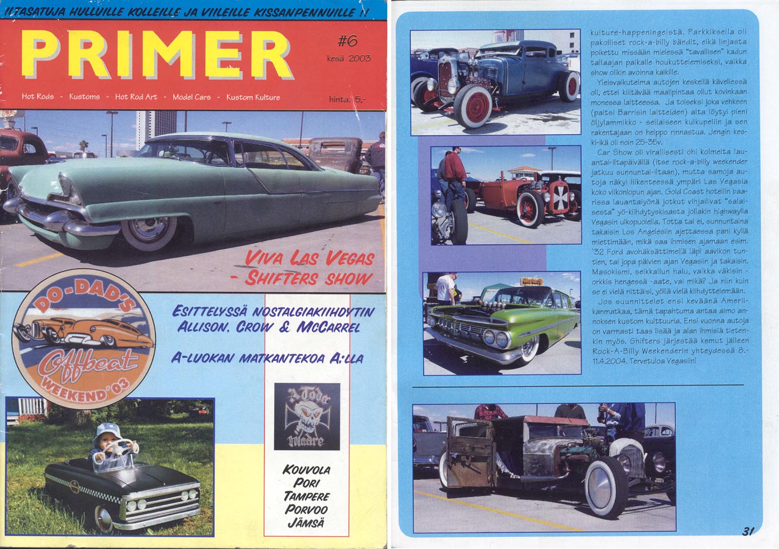 Finnish 'Primer' magazine Number 6.