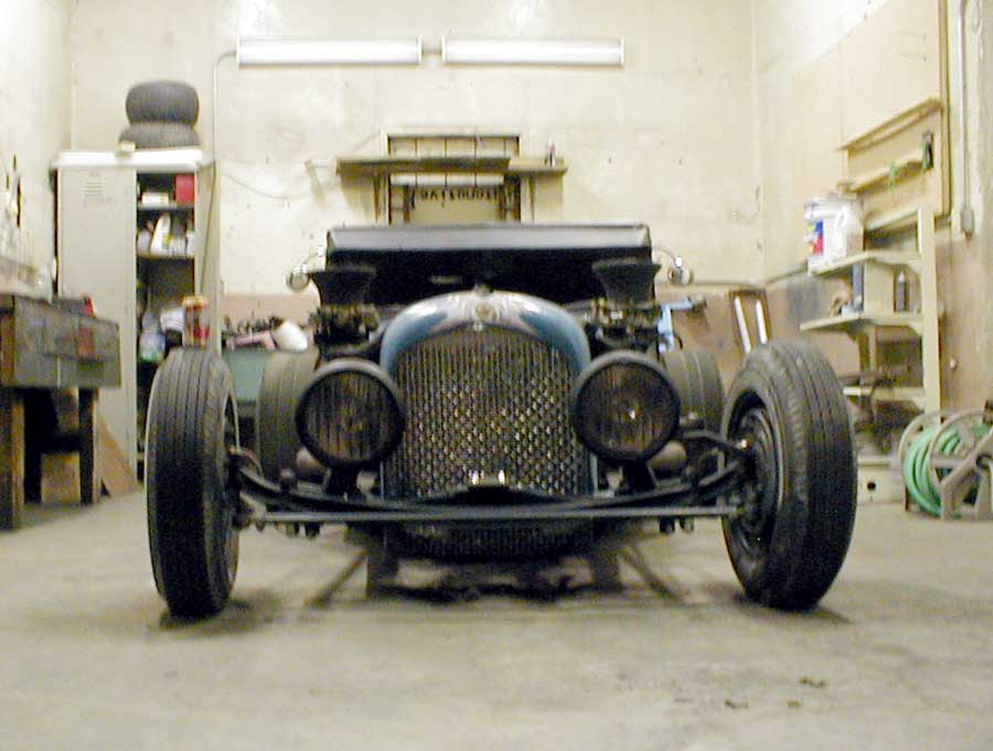 I was able to nurse the car to Doc Frankenstein's where we were going anyway. He stored the car for me while I got parts on orde