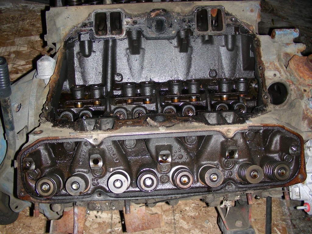 Hopefully this one doesn't have any cracked lifter bores. Pretty clean for an RV motor.