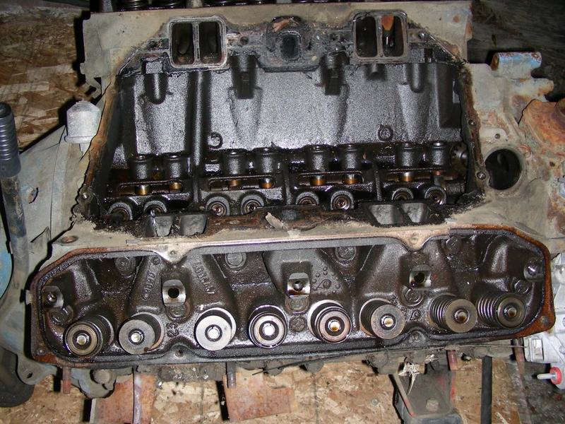 Hopefully this one doesn't have any cracked lifter bores. Pretty clean for an RV motor.