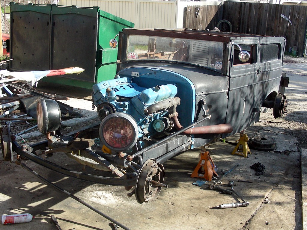 Block's in and built out through back, bottom, front, exhaust, and out to valve covers so far with two weeks remaining.