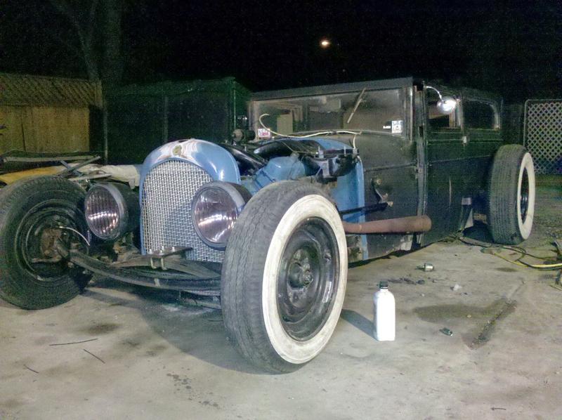 I think I'm pretty much done working under the thing for this year. Back to terra firma. One week to VLV.