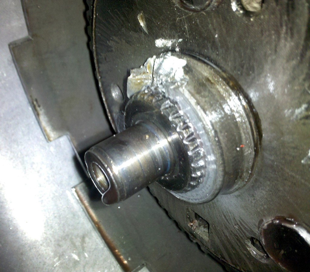 Coming home from VLV, the splines in my front planet let go. Time to order some parts.