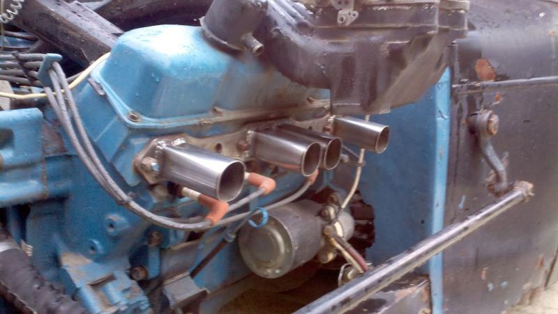 Closer view. Fortunately, the ports exit pointing right where I want the tubes to go, so there are no angles to fudge in at the 