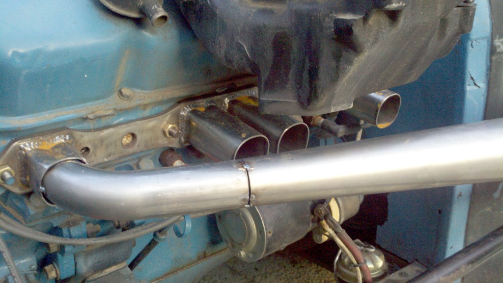 The front ports will be 1.75".