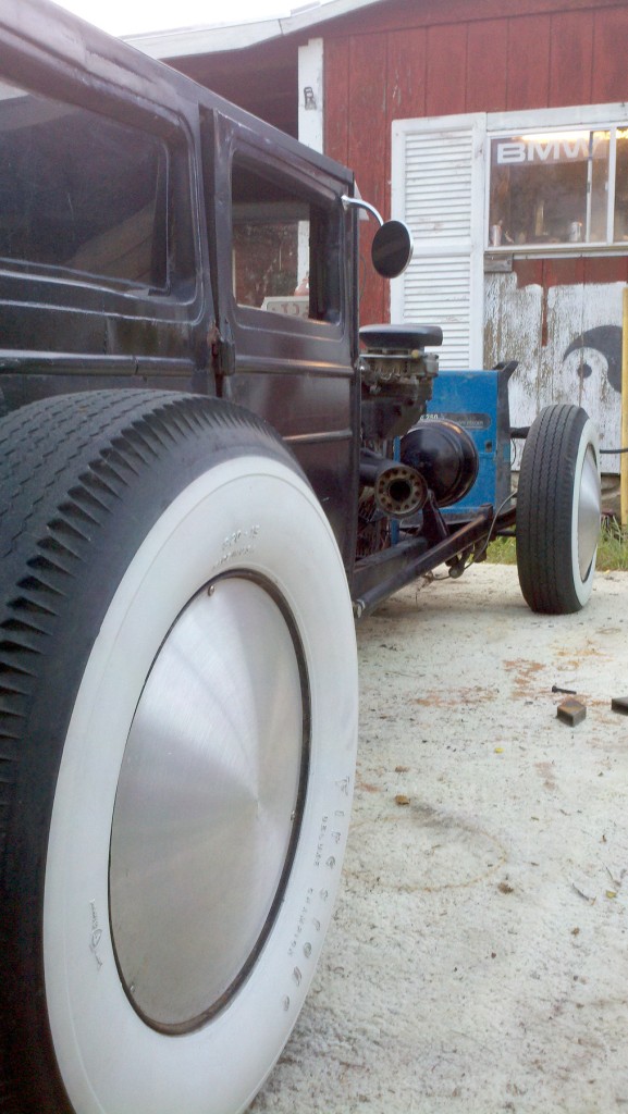 Inserts assembled and welded in.