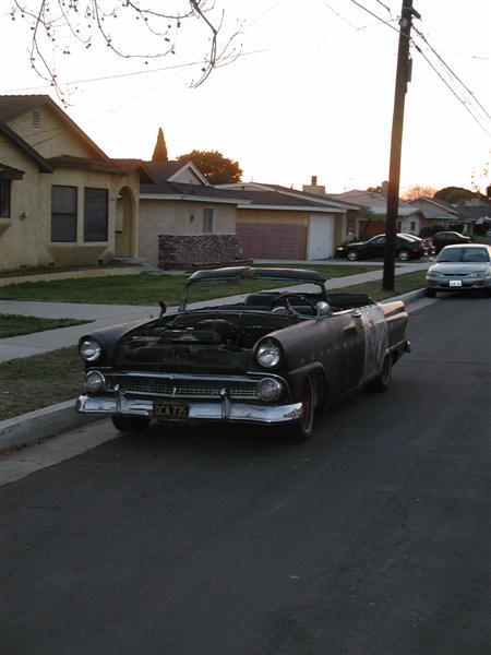 Too damn broke to buy a running car with a roof, so I bought this abortion on Ebay. 