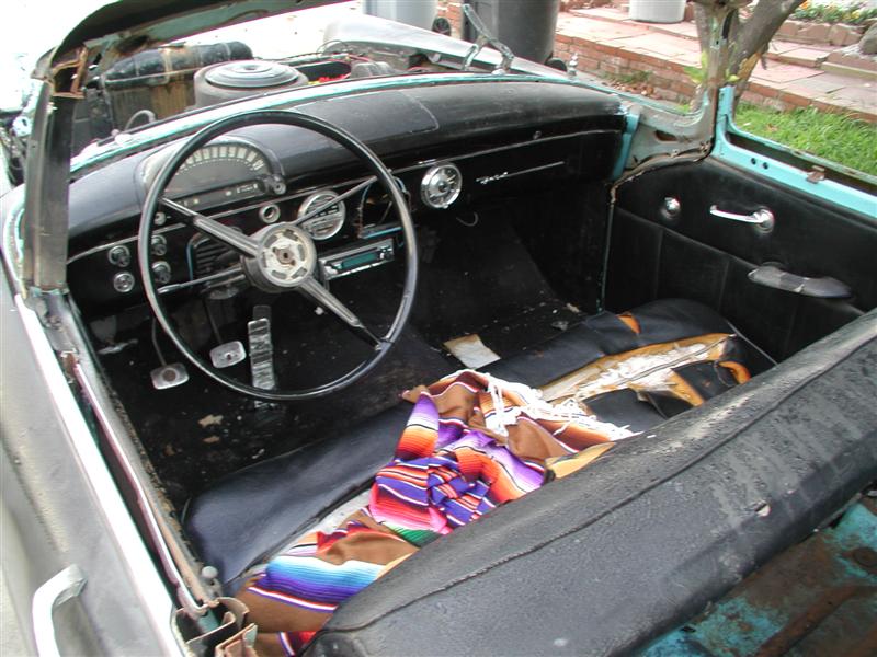 The interior is wasted.