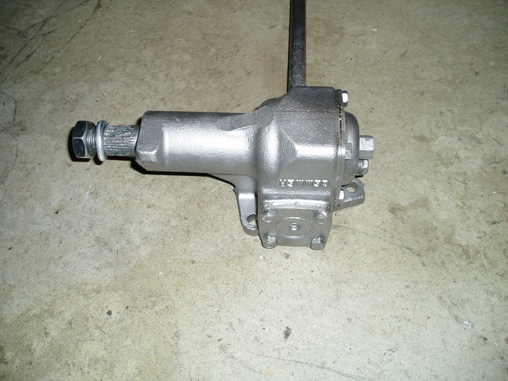 3/22/06. Steering box is back from rebuilder in Arizona. All new gears.