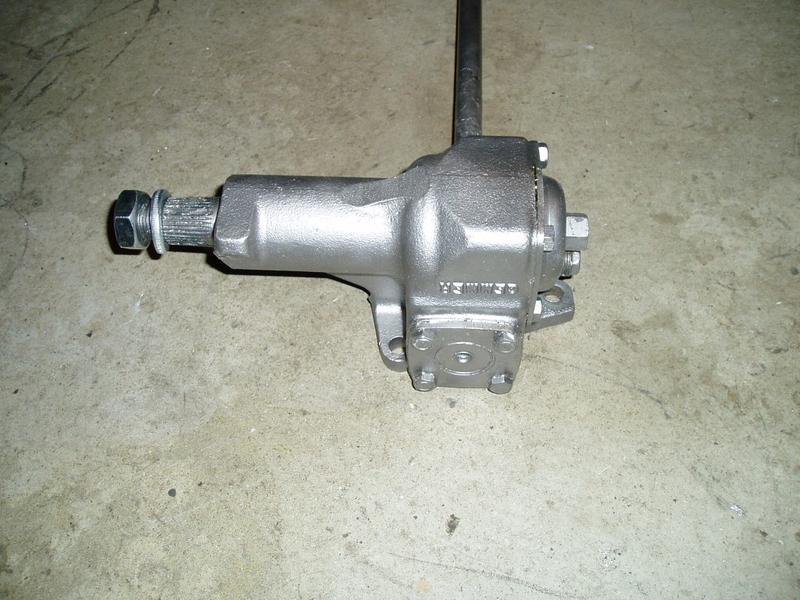 3/22/06. Steering box is back from rebuilder in Arizona. All new gears.