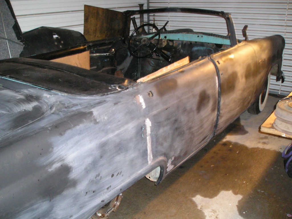 If Bondo was a penny a pound, this car would be a rolling mint.