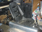 Drivers seat, hacked to fit.