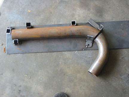 I made a fixture to cut all the tubes the same.