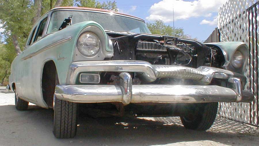 The yard gives birth to another machine.