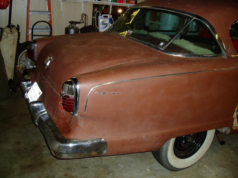 3/6/2007. Bumper in place but not secured. I need to make some brackets.