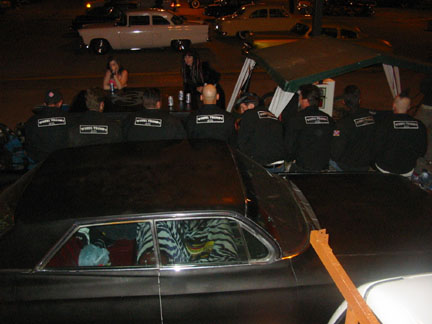 Eight Wheel Tramps all in a row.