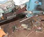 Okay, so I lied.
To get the carbs level, the motor had to rotate enough to both hit the passenger valve cover and hit the start