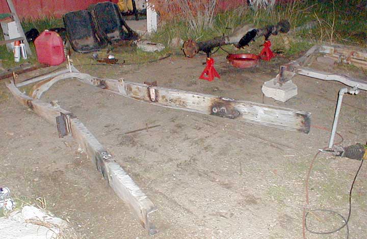 The first cuts and frame jogs.