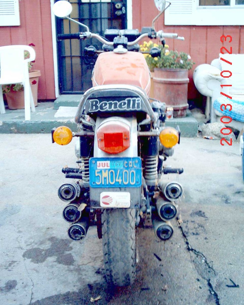 'Before' - Back View