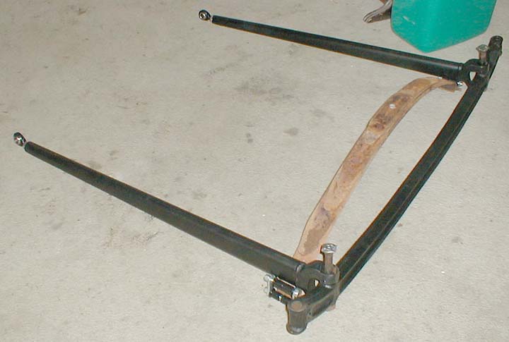 Front end after sanding and paint.