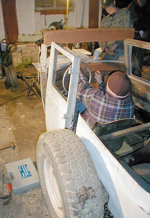 Makin' motor noises in the driveway.
A man after my own heart.