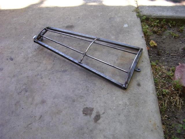 Seat frame.