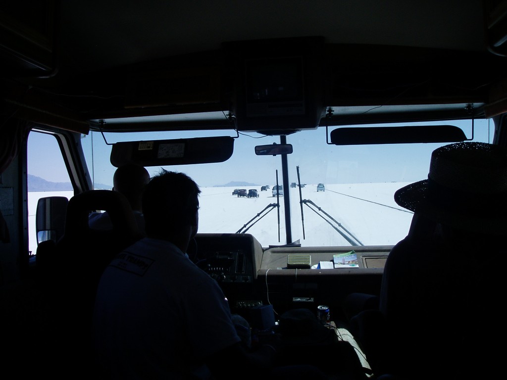 The MoHo on the course