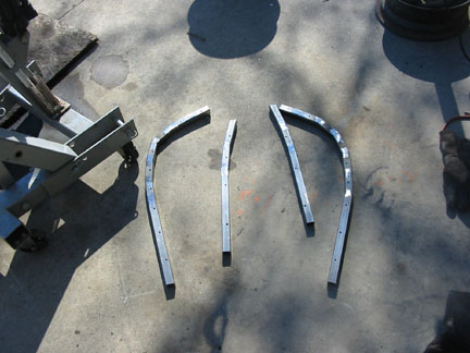 Gaps welded & ground. Built a mini cage inside of body to support it & make it easier to mount to the frame.