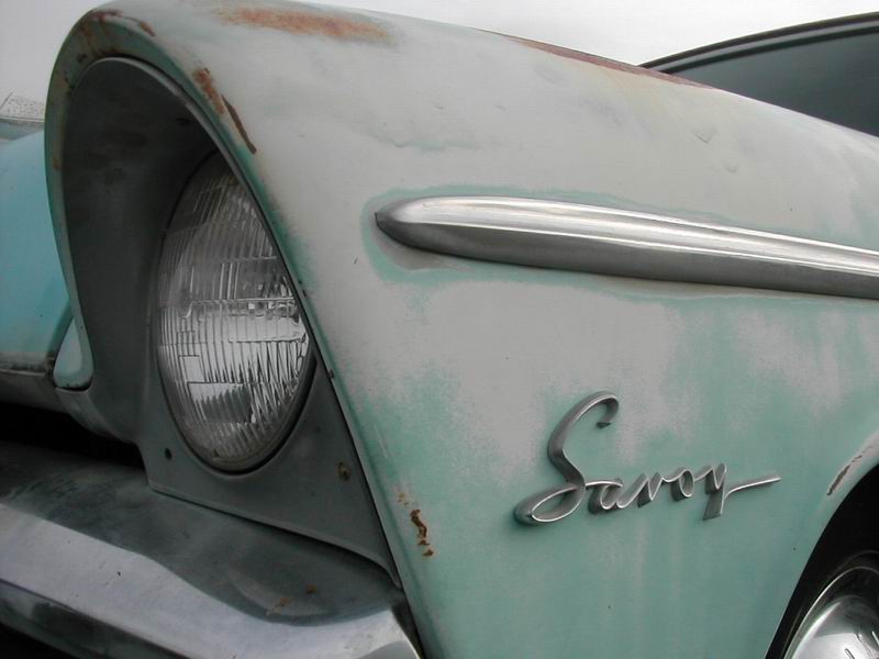 The Savoy Matt actually ended up with.