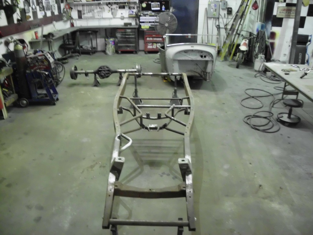 blown apart for paint