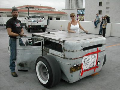 Me and V-Run.
(after the second coil-over repair)
Unfortunately, it's time to go home.
What a journey!!